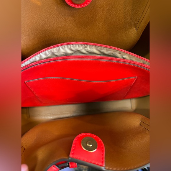 Emilia Large Pebbled Leather Tote Bag - Picture 6 of 7